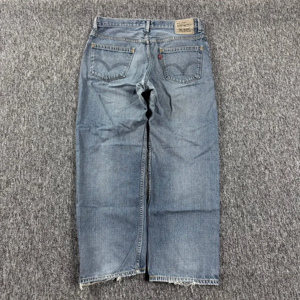 Levi's Classic Relaxed Straight 559 Jeans Medium Wash Denim Blue 36x30
